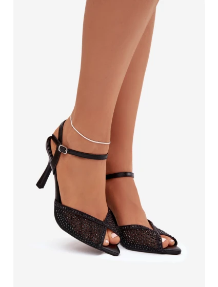 Sandály na podpatku model 222732 Step in style Sandály na podpatku model 222732 Step in style