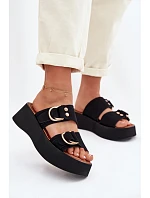 ~Žabky na platforme model 226359 Krok vo veľkom štýle