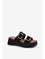 ~Žabky na platforme model 226359 Krok vo veľkom štýle