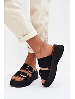 ~Žabky na platforme model 226359 Krok vo veľkom štýle