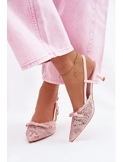 Sandále na podpätku model 226927 Vykročte štýlovo