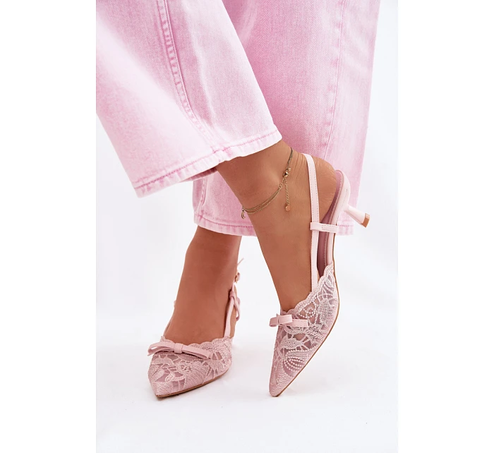 Sandále na podpätku model 226927 Vykročte štýlovo Sandále na podpätku model 226927 Vykročte štýlovo