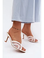 Klapky na podpatku model 227936 Step in style
