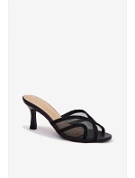 Klapky na podpatku model 227937 Step in style