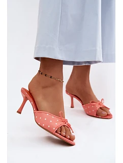 Klapky na podpatku model 227938 Step in style