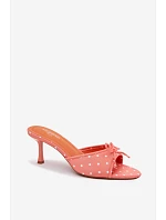 Klapky na podpatku model 227938 Step in style