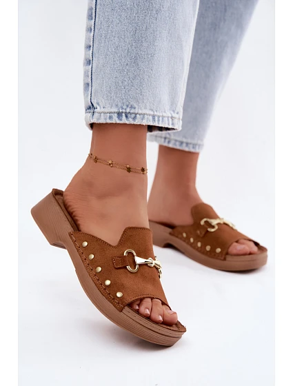 Pantofle model 228366 Step in style Pantofle model 228366 Step in style