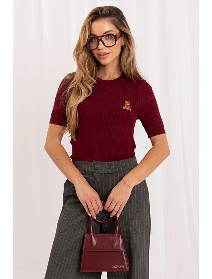 Svetr s krátkým rukávem  model 230898 Italy Moda