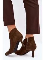 Boty na podpatku  model 230936 Step in style