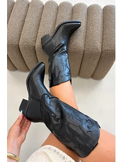 Kozačky na podpatku  model 230961 Step in style