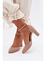 Lodičky na sloupku model 230967 Step in style