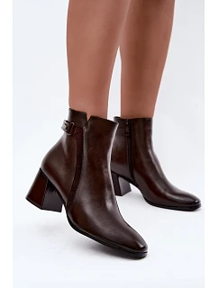 Boty na podpatku model 231631 Step in style