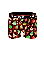 Pánské boxerky John Frank JFBD26-CH-XMAS