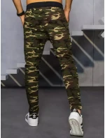 FashionStreet pánske hnedé tepláky moro UX3319