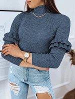 Dámsky sveter BUFALO modrý FashionStreet MY1418