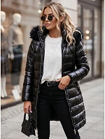 Kurtka zimowa damska PHILA czarna FashionStreet TY2947