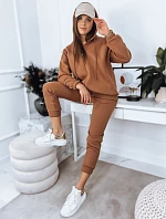 Dámsky teplákový komplet AMILIA PREMIUM mocha FashionStreet AY0736