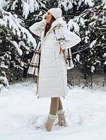 Dámska prešívaná vesta NOELIA biela FashionStreet TY3133