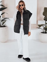 Dámska prešívaná vesta NIMIA čierna FashionStreet TY3248
