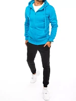 FashionStreet pánska modro-čierna tepláková súprava AX0639