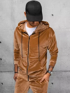 Pánska velúrová mikina FashionStreet BX5542