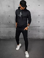 FashionStreet čierna pánska tepláková súprava AX0677