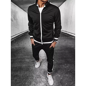 FashionStreet čierna pánska tepláková súprava AX0701