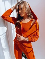 Dámska mikina MY LOVE orange FashionStreet BY1200