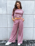Dámsky komplet nohavíc a topu ASTRAL ALLURE fialový FashionStreet AY0907
