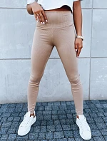 Dámske legíny LOOK ME camel FashionStreet UY1620