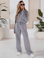 Dámske tepláky CHARM light grey FashionStreet AY0958