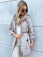 Dámska prechodná bunda STARK STYLE sivá FashionStreet TY3857