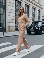 Dámska tepláková súprava MARINO beige FashionStreet AY0975