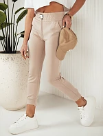 Dámske tepláky DAVE beige FashionStreet UY1813