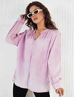 Dámske fialové tričko NEBREDA FashionStreet DY0388