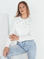 Dámsky sveter SOITE white FashionStreet MY2292