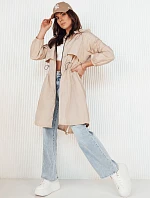 Dámska bunda parka WOLINA béžová FashionStreet TY4155