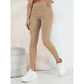 Dámské džínové kalhoty tmavě béžové Dstreet model 21973317 - FashionStreet Dámské džínové kalhoty tmavě béžové Dstreet model 21973317 - FashionStreet