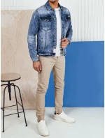 FashionStreet pánska tmavomodrá džínsová bunda TX4688