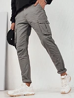 Pánske bojové nohavice šedé FashionStreet UX4255