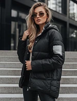 Dámska prešívaná bunda HIMES čierna FashionStreet TY4245