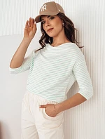 Dámska pruhovaná blúzka APRICALE white FashionStreet RY2481