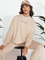 Dámska krémová mikina ERIAN FashionStreet BY1275