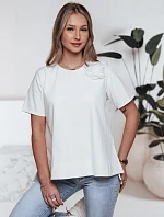 Dámske tričko BINDA ecru FashionStreet RY2486