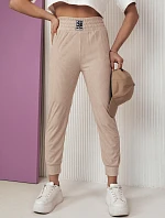Dámske manšestrové nohavice LORIST beige FashionStreet UY2055