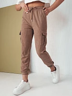 Dámske tepláky FLAYON camel FashionStreet UY2061