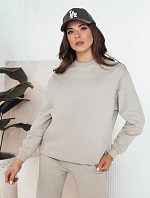 SWAN pistáciová bavlnená dámska mikina FashionStreet BY1290
