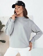 Dámska sivá bavlnená mikina SWAN FashionStreet BY1292