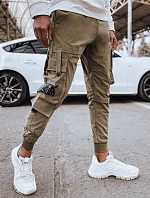 Pánske bojové nohavice béžové FashionStreet UX4305