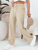 Dámske nohavice KLINTAL beige FashionStreet UY2097